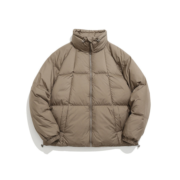 Stand-up Collar Down Jacket Unisex Thickened