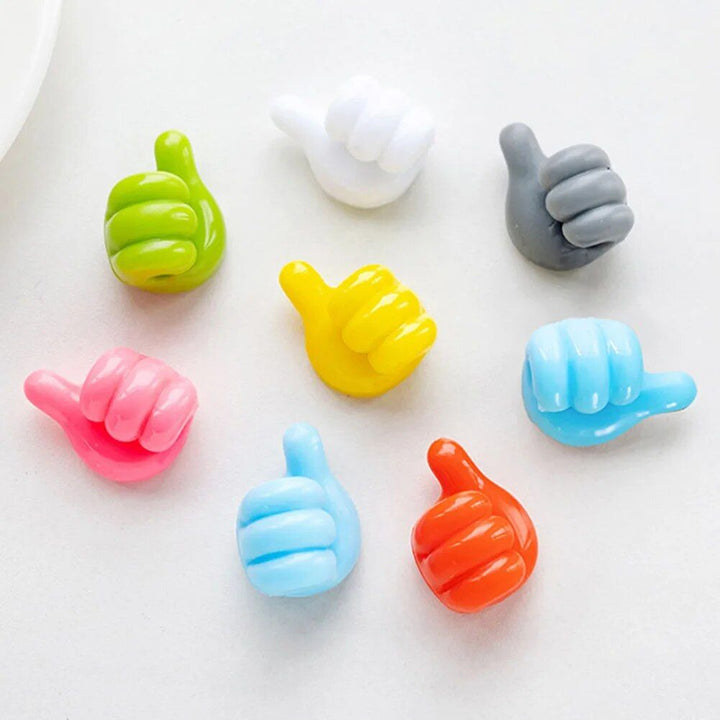 10-Pack Multifunctional Self-Adhesive Mini Hooks