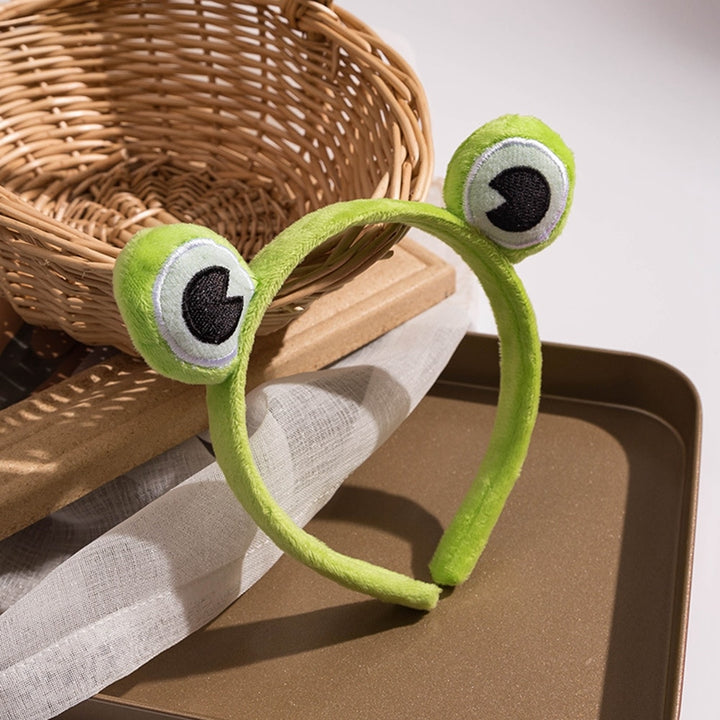 Funny Frog Elastic Headband | Cute Wide-brimmed Hairband for Women and Girls