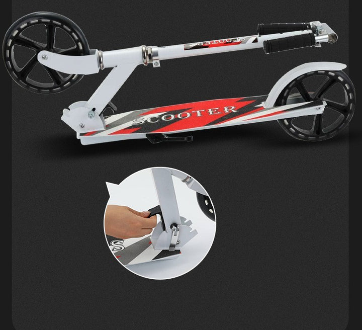 Two-wheeled Foldable Campus Mobility Scooter