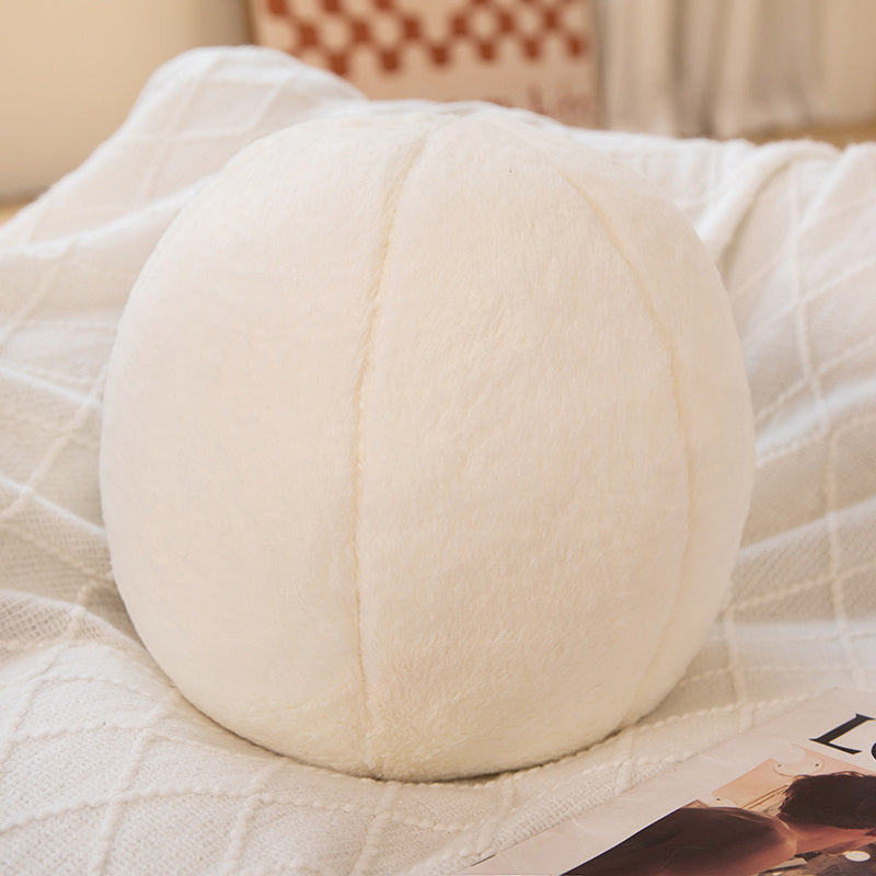 Cute Furry Ball Plush Toy Pillow