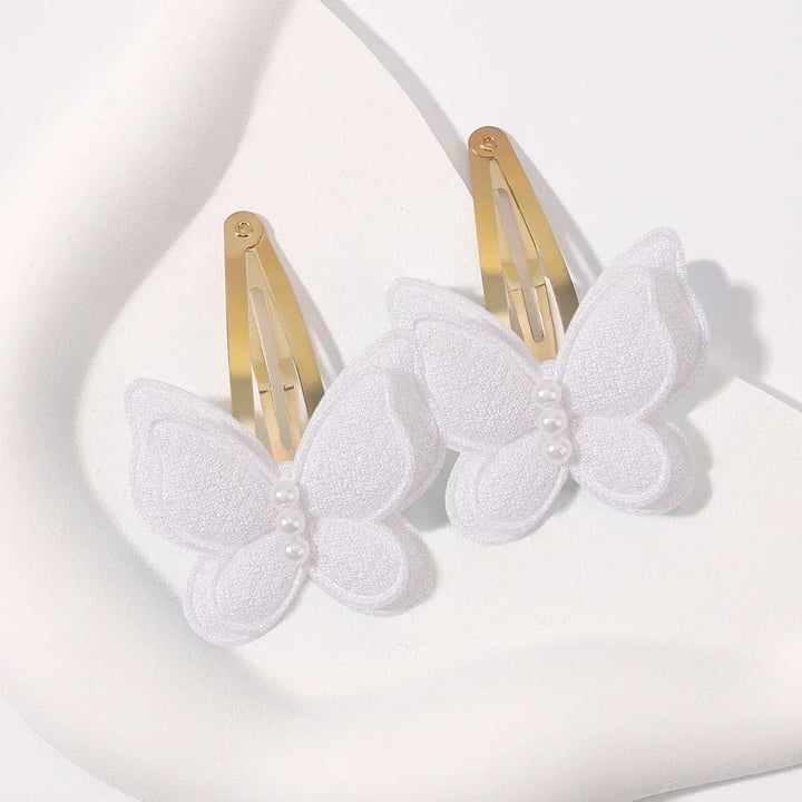 2pcs Butterfly Hair Clips for Girls