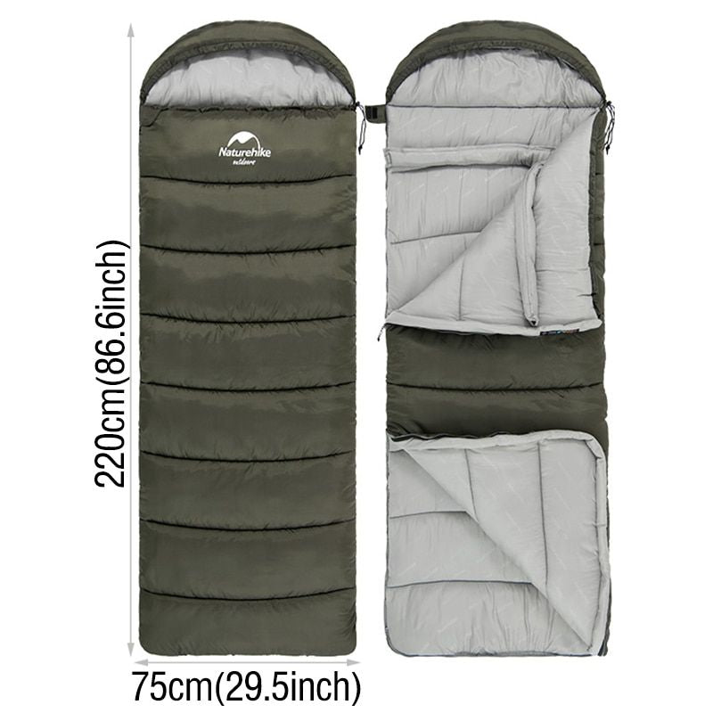 Ultralight Waterproof Envelope Cotton Quilt Sleeping Bag