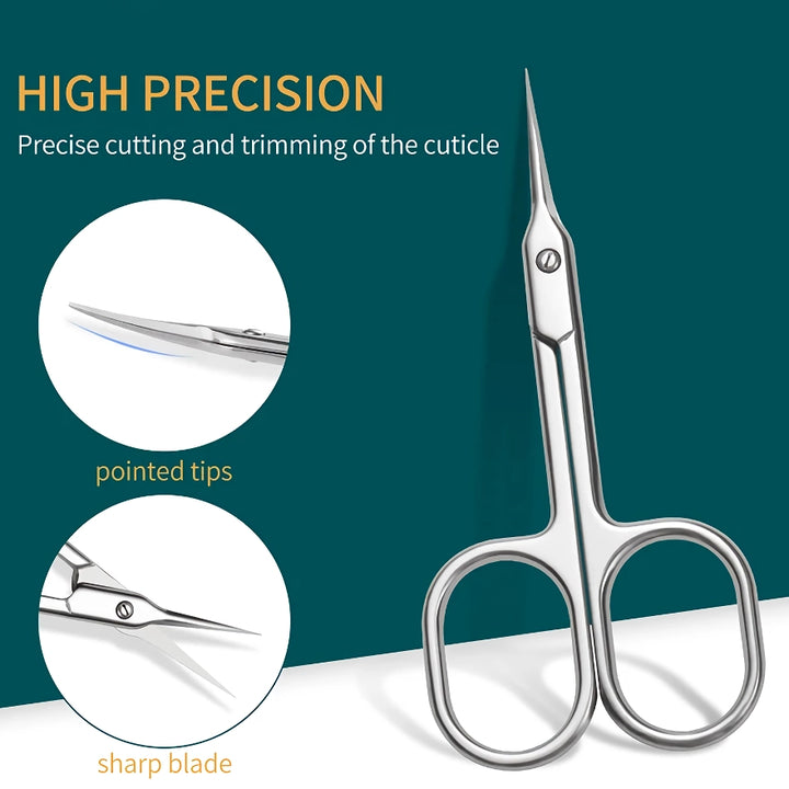 Stainless Steel Precision Nail Scissors