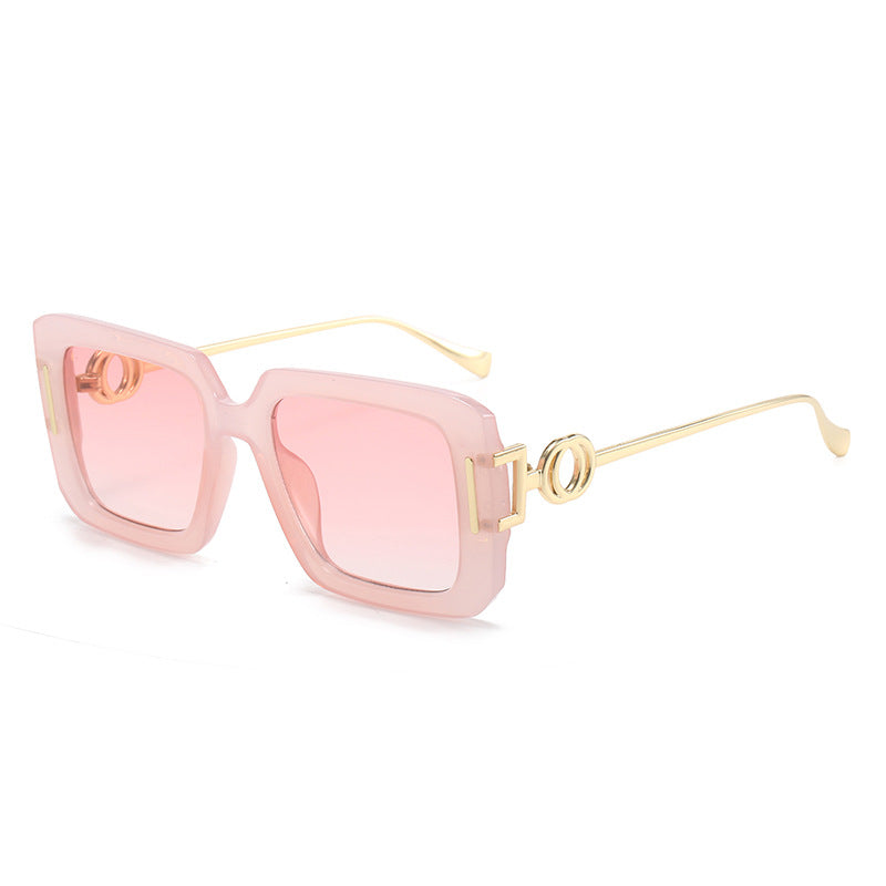 Trendy Square Punk Sunglasses