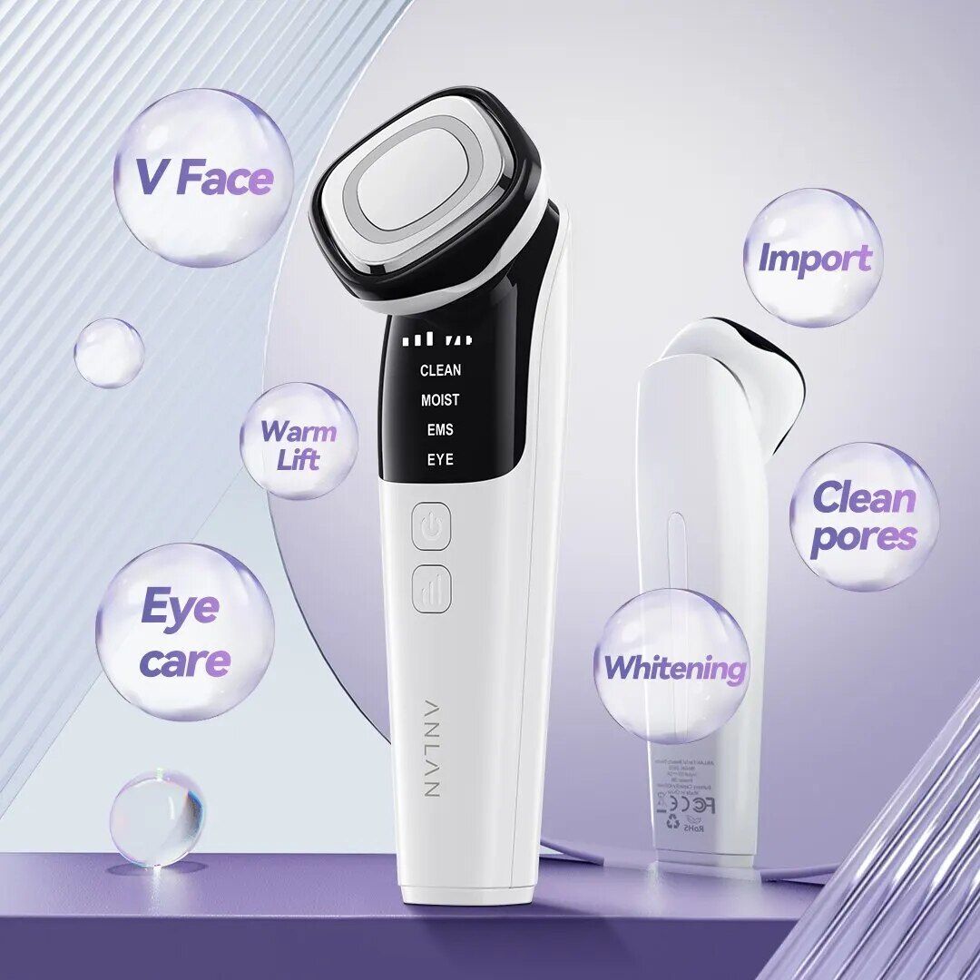 Revitalize & Lift: 4-in-1 Facial Rejuvenation and Eye Care Device