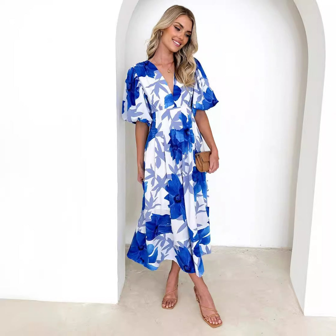 Women's Summer New Print Temperament Dress