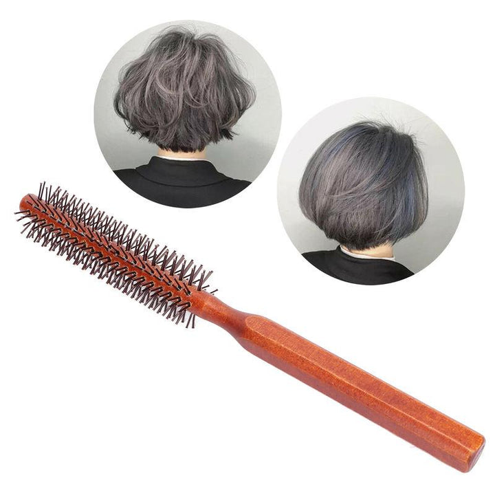 Round Wood Hair Brush