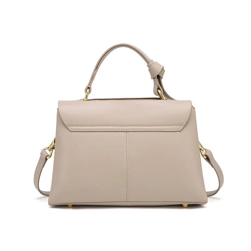 Soft Leather Fashion Satchel Handbag