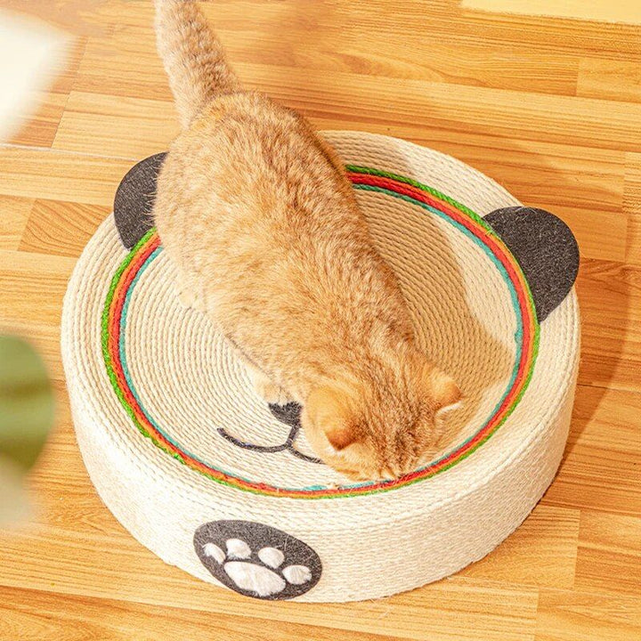 Deluxe Round Cat Scratching Pad