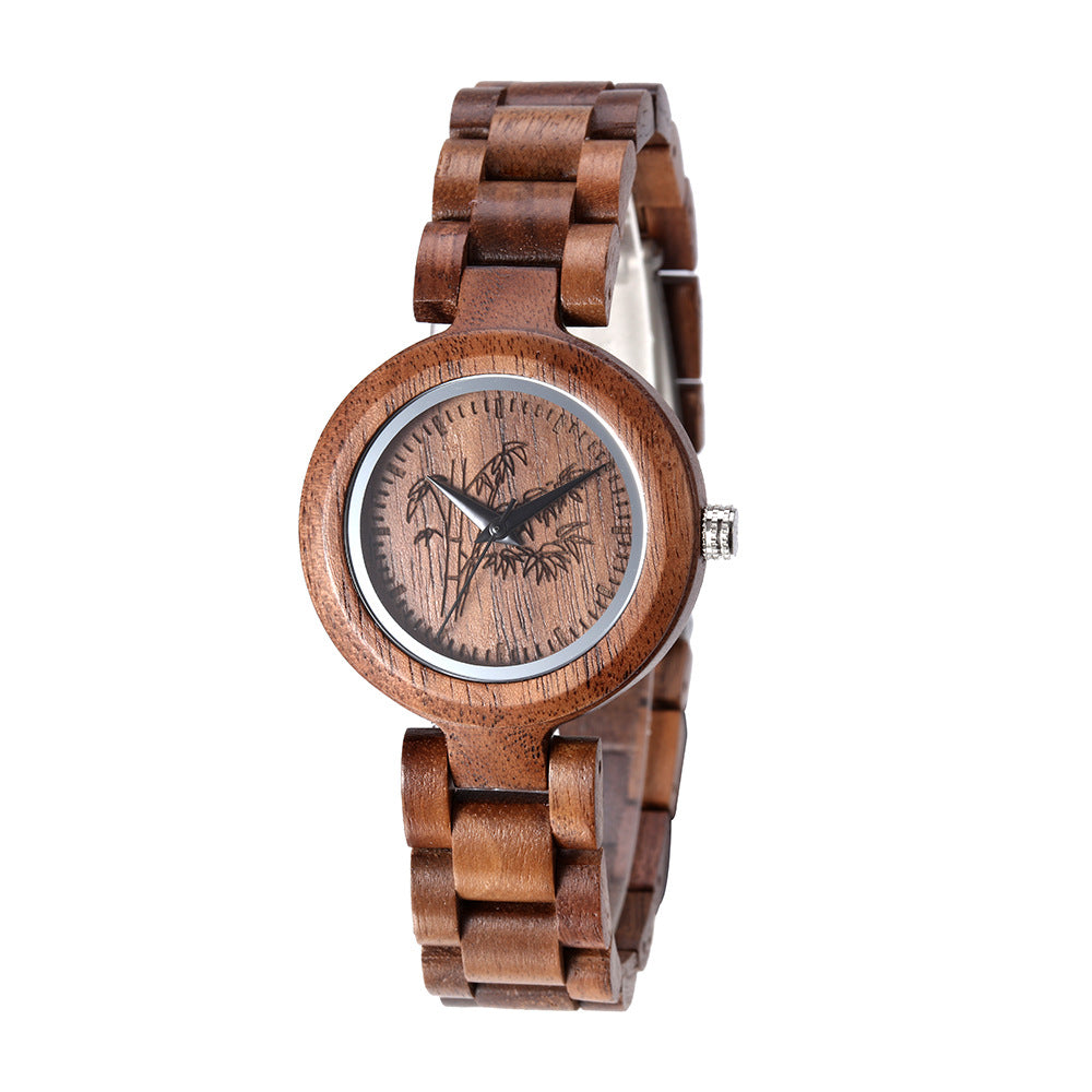 Wood Trend Personality Fashion Quartz Watch