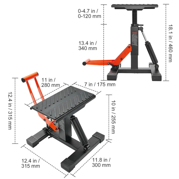 Hydraulic Dirt Bike Lift Stand