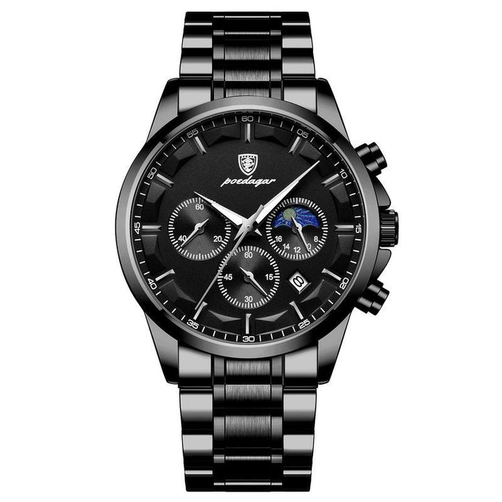 Quartz Chronograph Sports Watch: Luxury, Style, Functionality