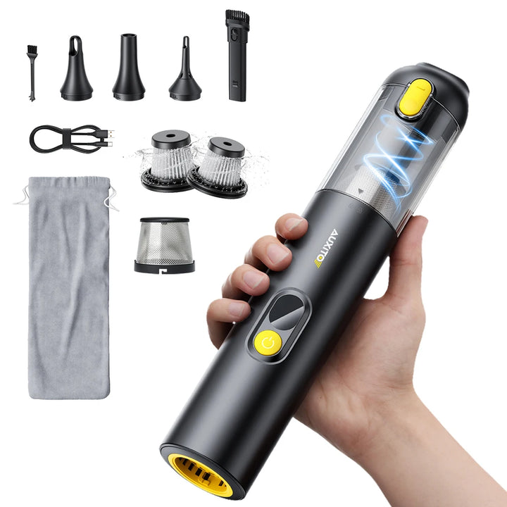 Powerful 4-in-1 Portable Handheld Car Vacuum Cleaner with 14000PA Suction for Car, Home & Office