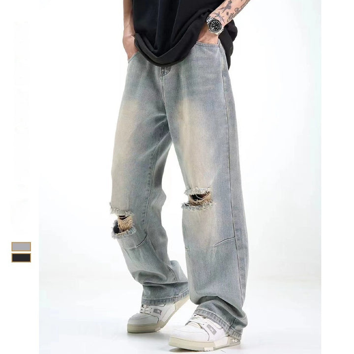 Basic All-matching Loose Straight Slimming Hiphop Pants