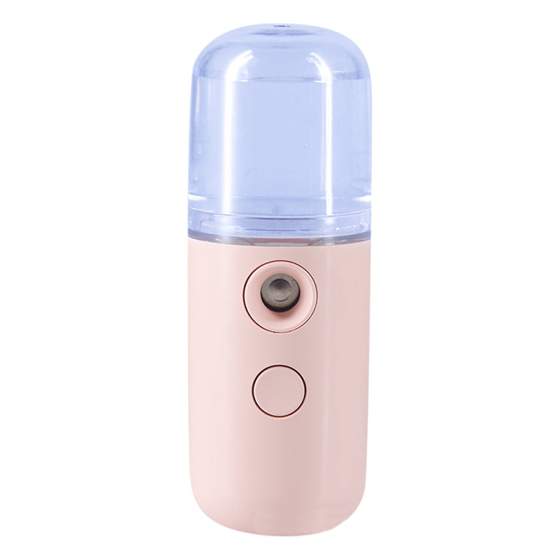 Mini Nano Facial Mist Sprayer - USB Rechargeable Humidifier & Moisturizer