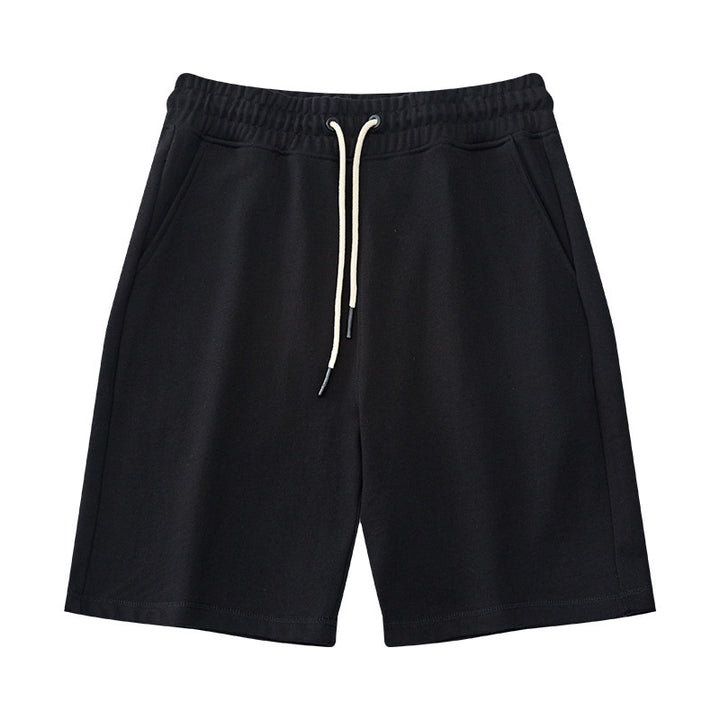 Retro Casual Cotton Sweat Pants Terry Men's And Women's Shorts