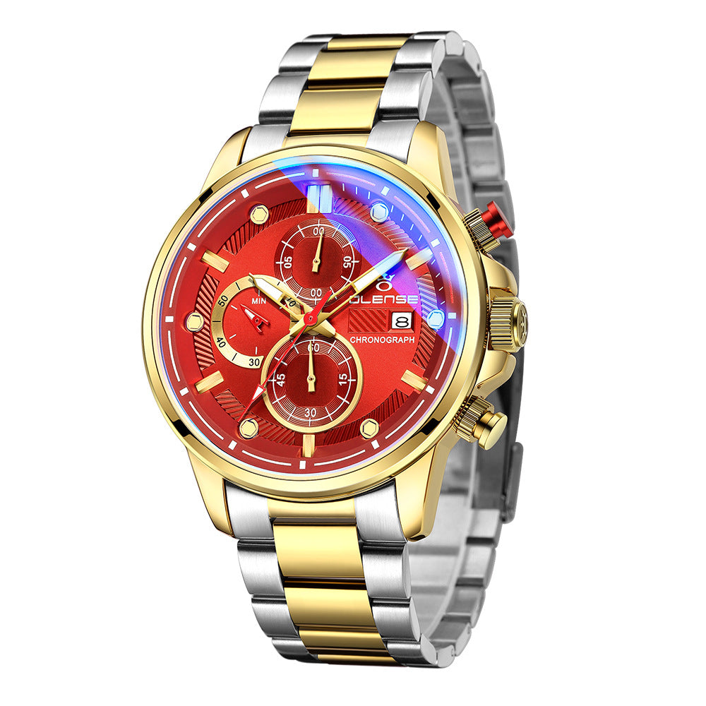 Men's Watch Steel Band Fashion Quartz