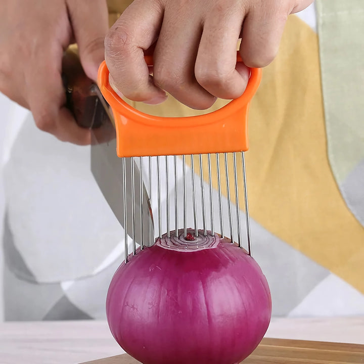 Stainless Steel Hands-Free Vegetable Slicer