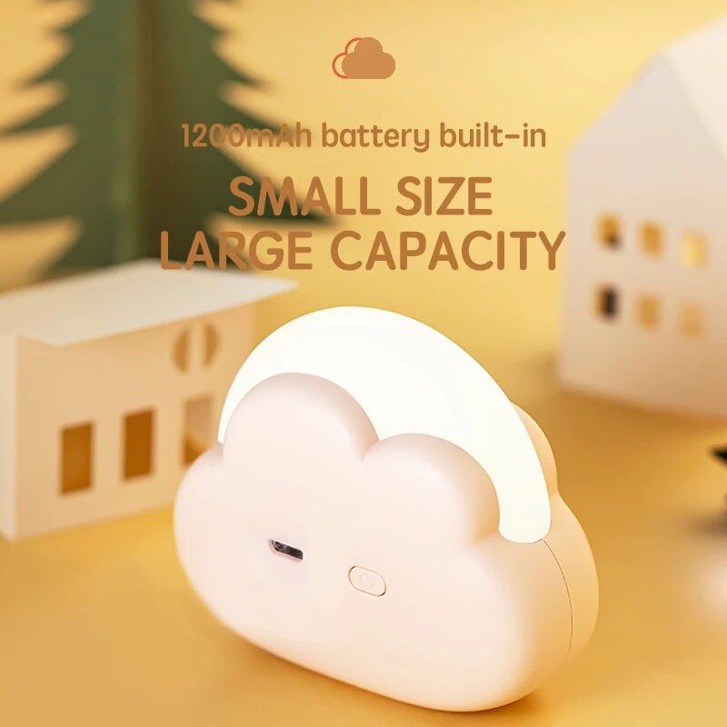 Charming Cloud Mini Night Light