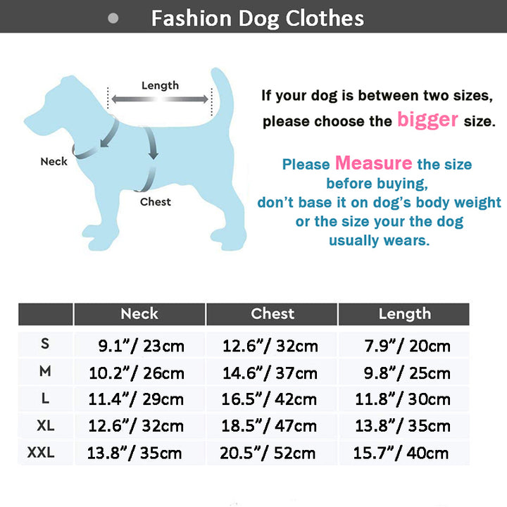 Winter Warm Thicken Dog Jacket