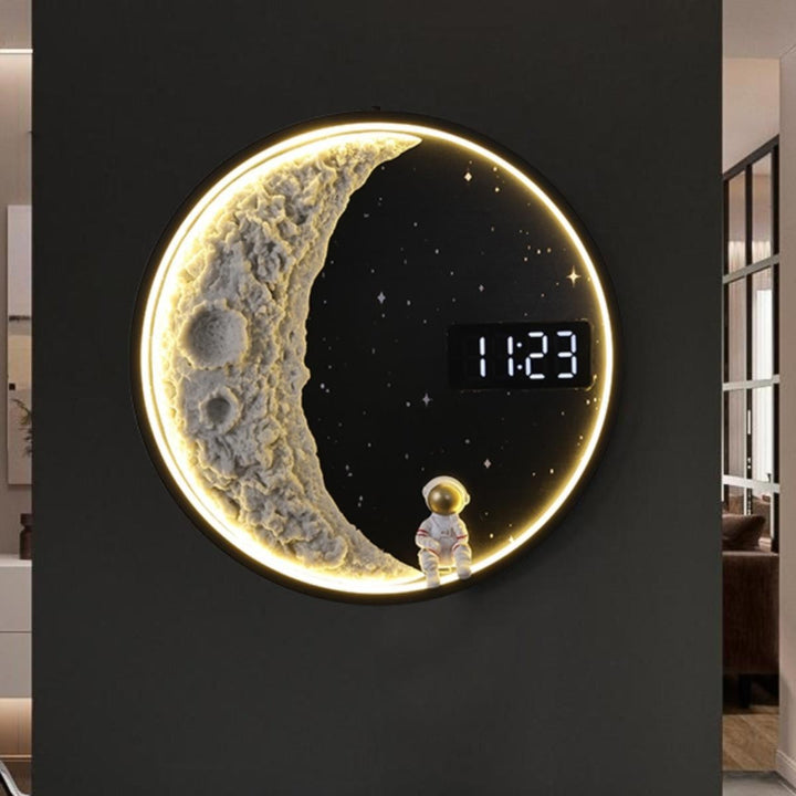 Moon Lamp Background Wall Modern Minimalist