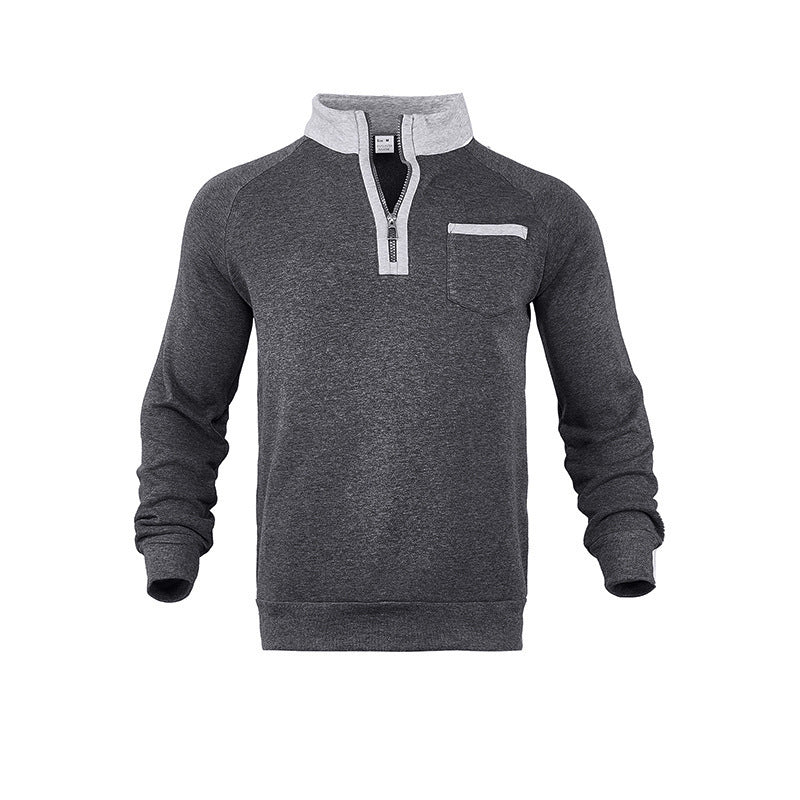 Men's Warm Keeping Sports Casual Brushed Hoody