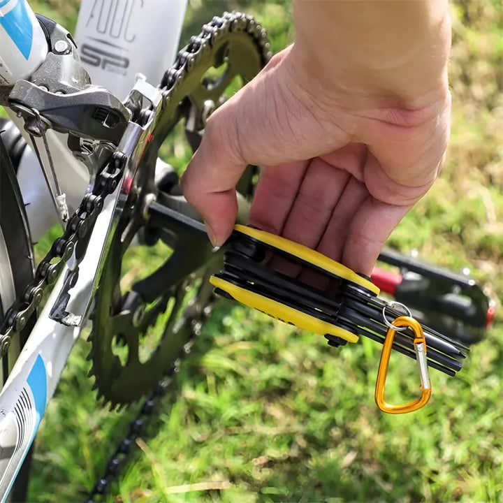 10-in-1 Multi-Tool Bicycle Repair Kit for Cyclists