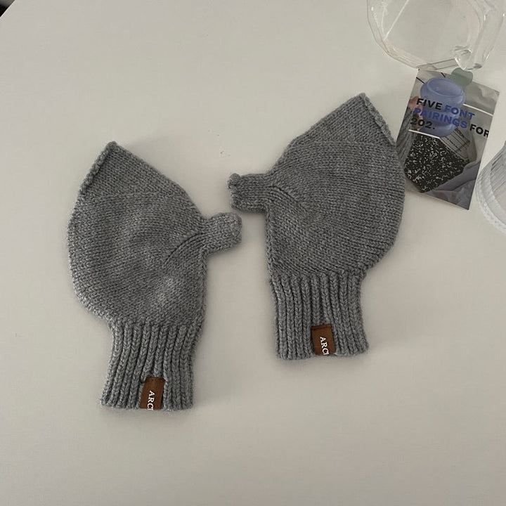 Touch Screen Wool Keep Warm Knitted Gloves