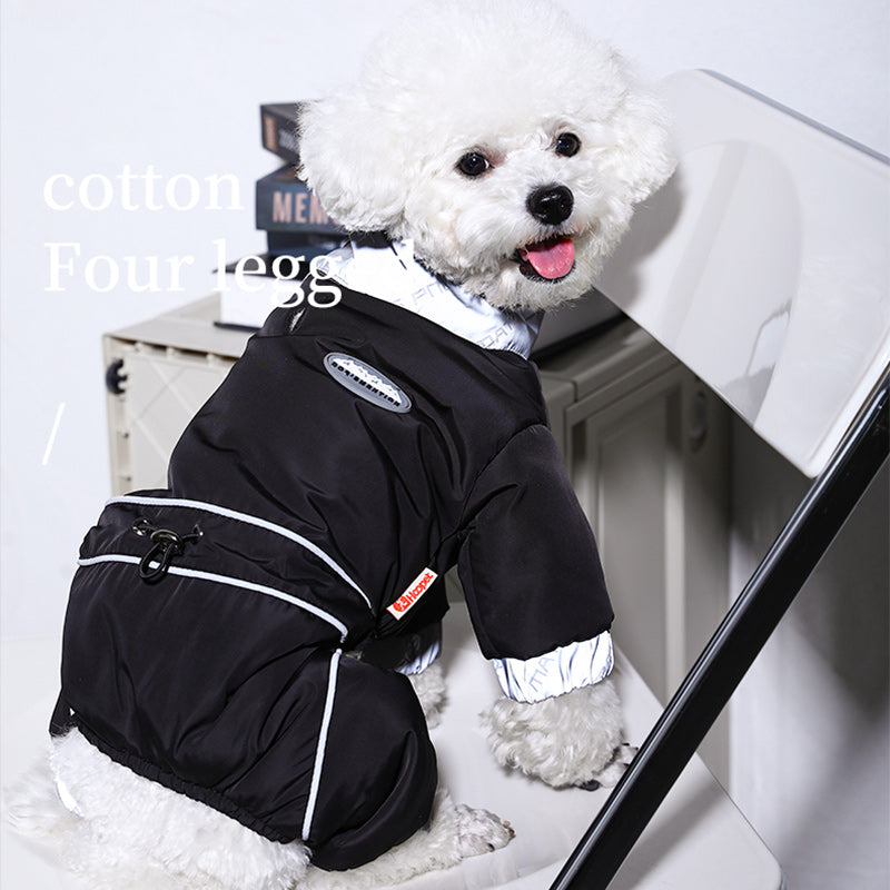 Winter Warm Dog Jacket Reflective Coat for Small and Medium Dogs