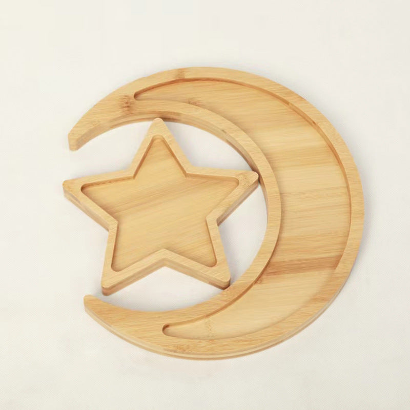 Wooden Tray Creative Xingyue Dried Fruit Snack Plate