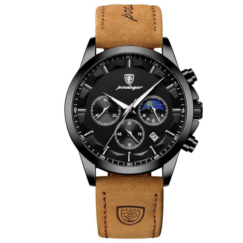 Quartz Chronograph Sports Watch: Luxury, Style, Functionality