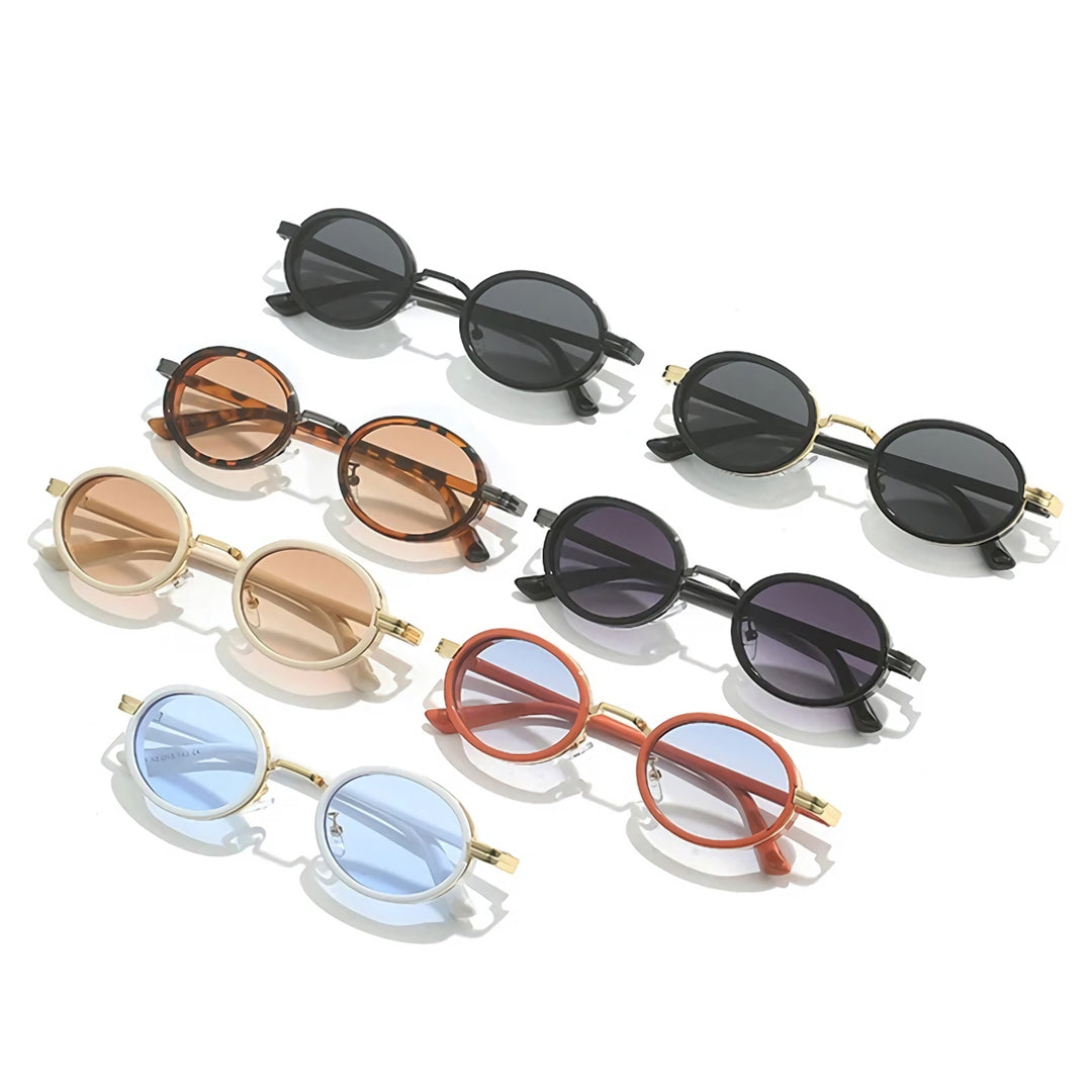 Gradient Oval Sunglasses