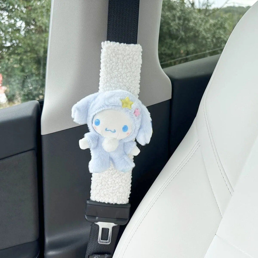 Cute Cartoon Dog Car Seat Belt Shoulder Protector