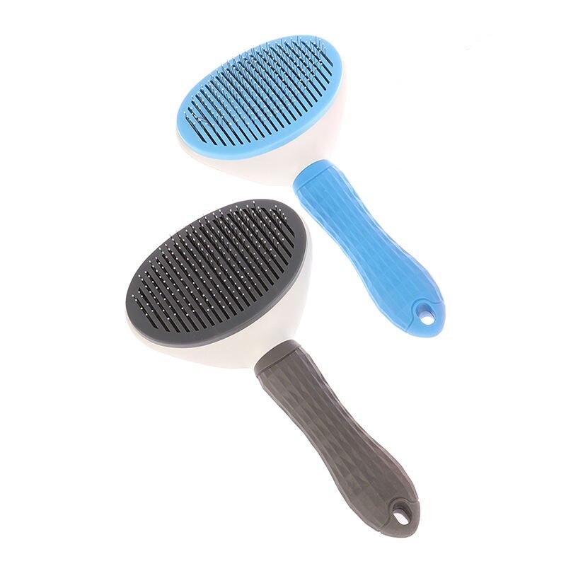 Deluxe Pet Grooming Comb - Stainless Steel Brush for Cats & Dogs