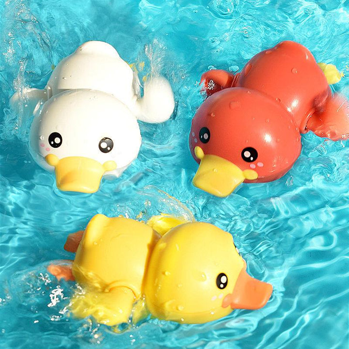 Classic Clockwork Bathing Ducks - Fun Baby Bath Toys for Ages 0-6