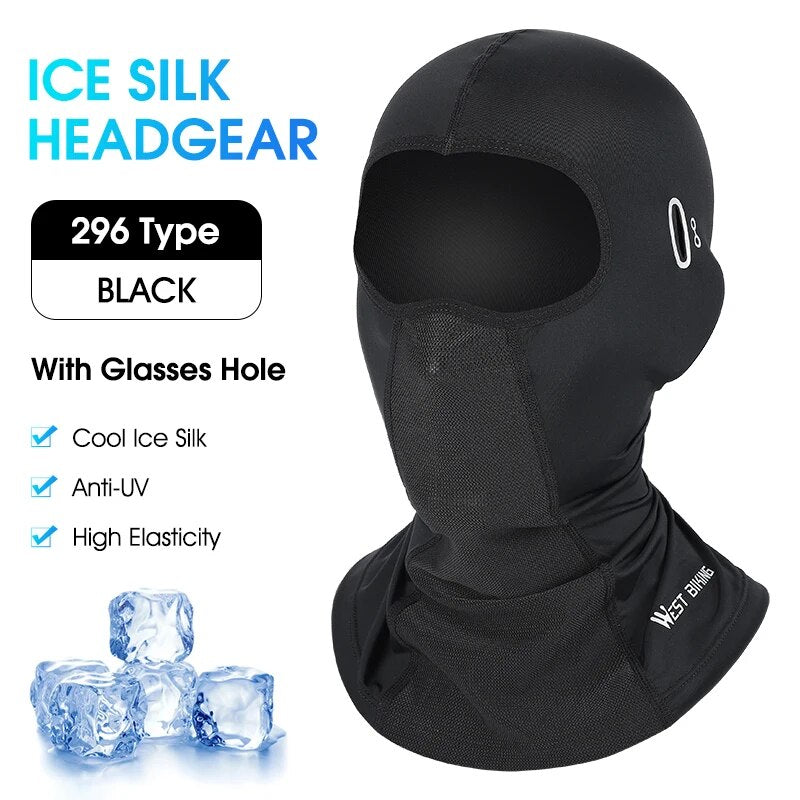 Summer and Winter Balaclava Cycling Cap - Breathable Full Face Cover for Outdoor Sports