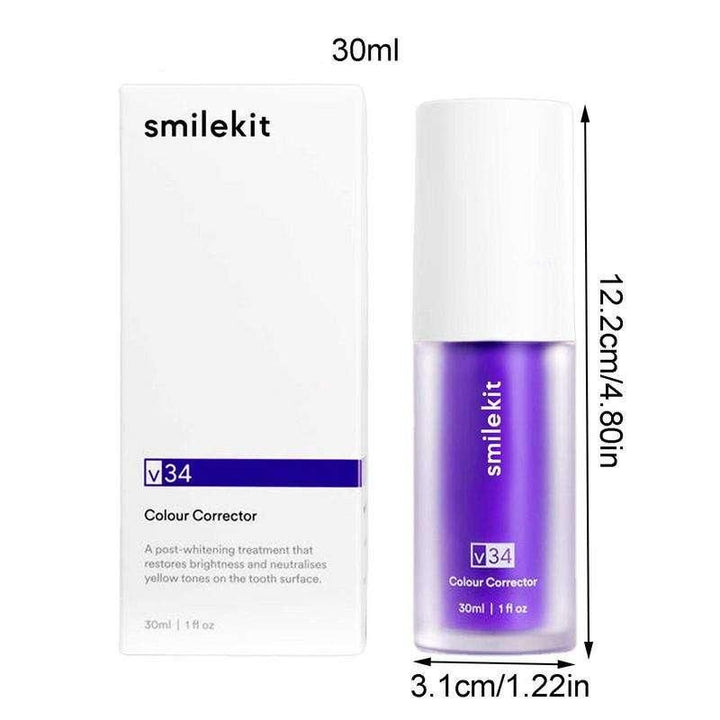 Revolutionary Purple Mousse Toothpaste