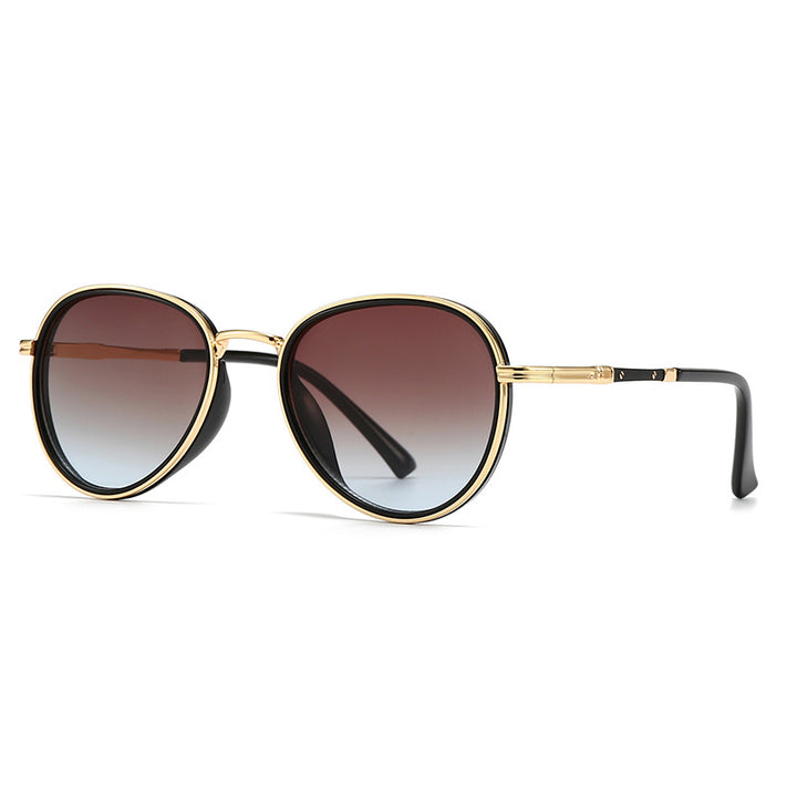 Retro Gradient Pilot Sunglasses