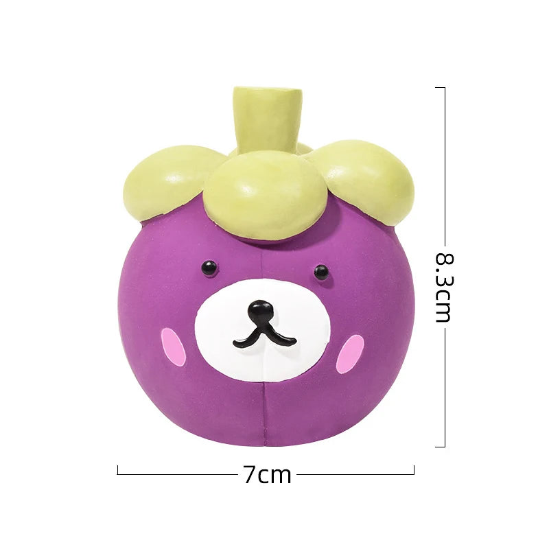 Fun Fruit-Shaped Squeaky Dog Toy