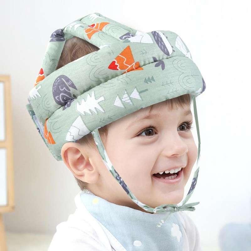 360° Protective Cotton Baby Helmet: Safe & Comfortable Head Cushion for Toddlers