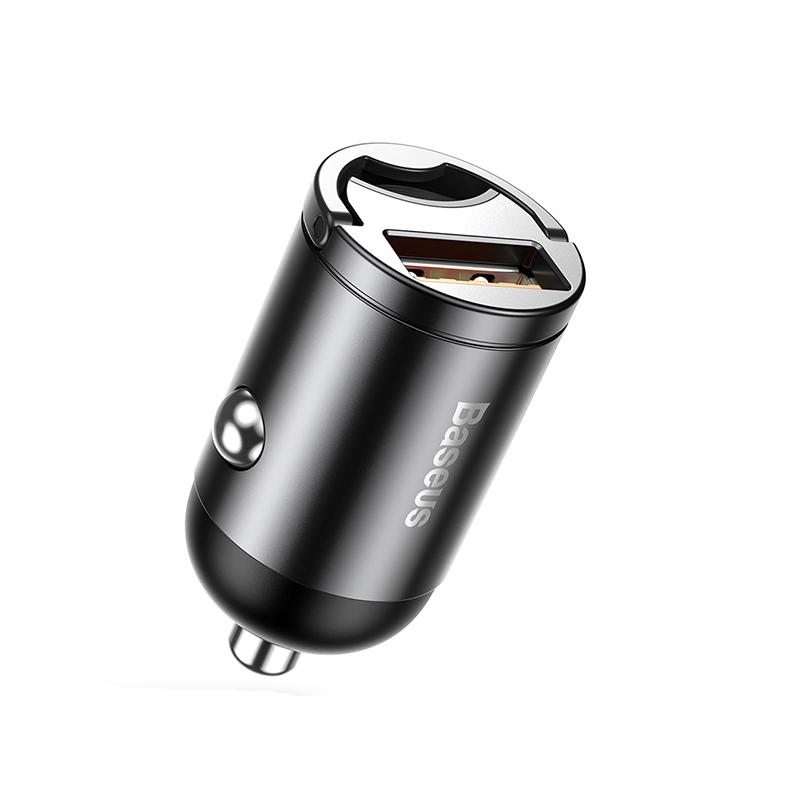 30W Mini Car Charger with Quick Charge 4.0 and Type-C Compatibility