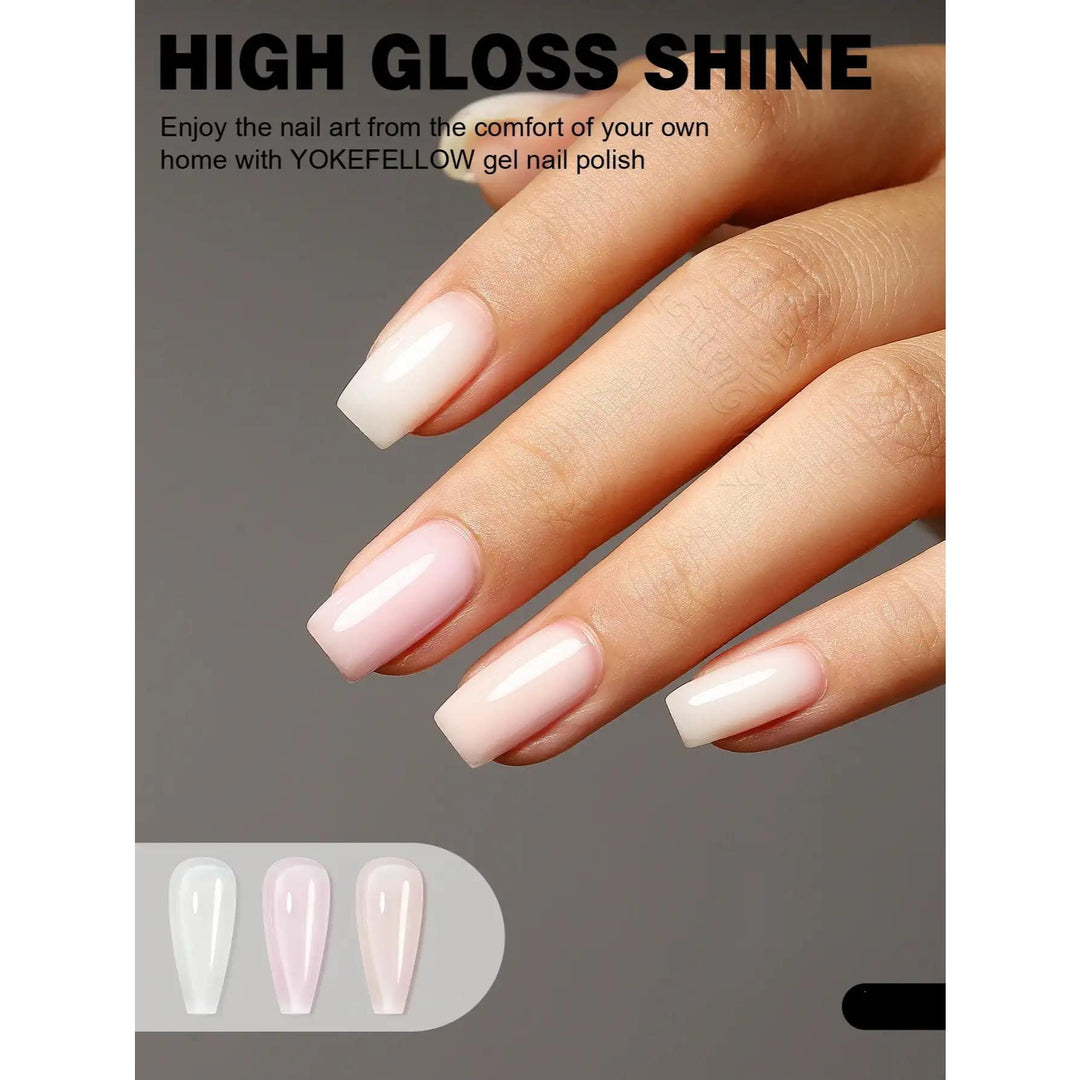 Jelly Nude Gel Polish Set