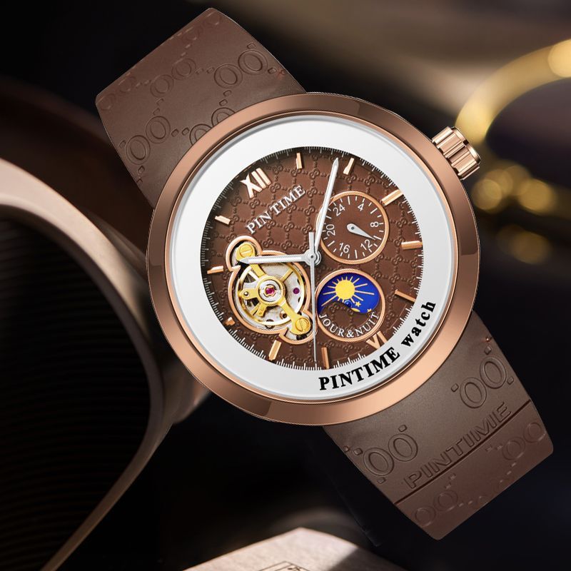 Automatic Mechanical Watch Three Eye