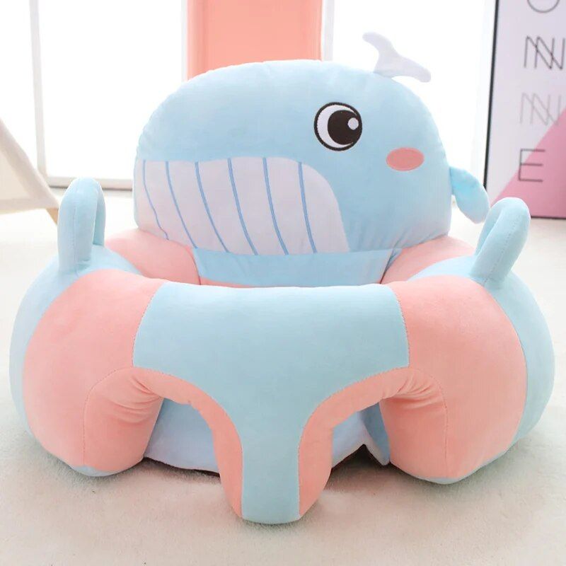 Plush Baby Support Seat: Comfortable Learning-to-Sit Chair