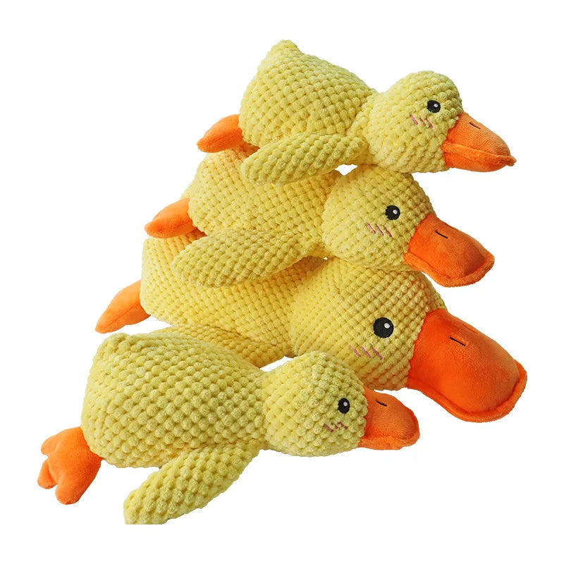 Duck Shape Quacking Dog Toy - Durable, Interactive, and Chew-Resistant for Small to Large Dogs