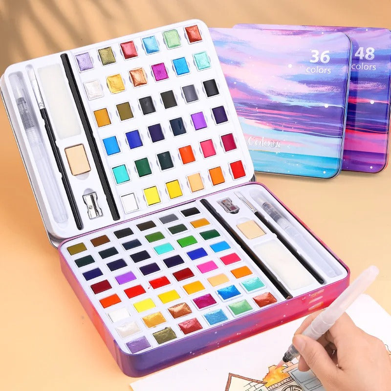 Solid Watercolor Paint Set