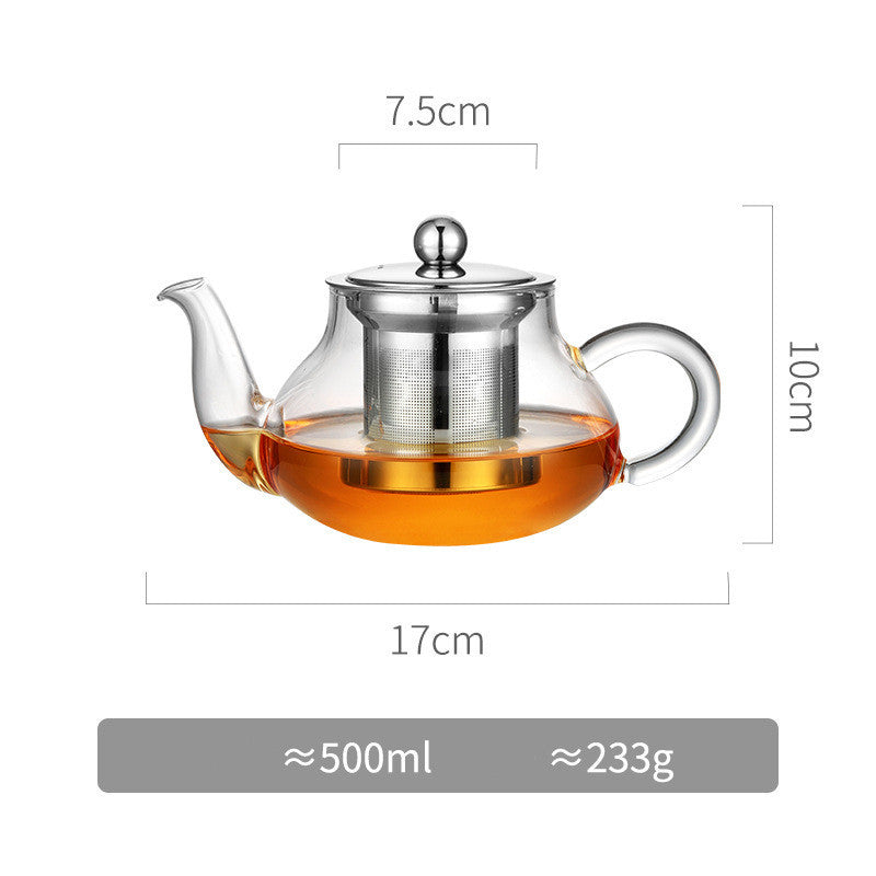 Transparent Thickened High Temperature Heating Single Kettle