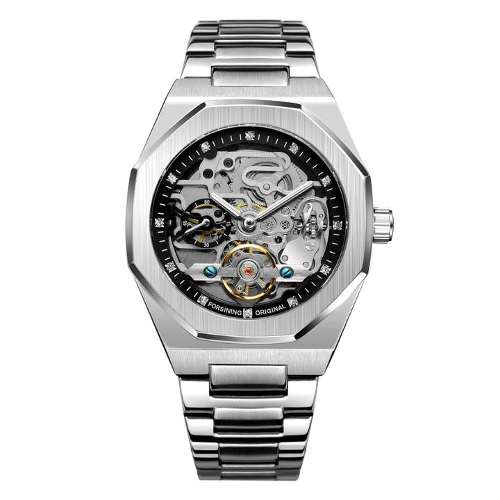 Tourbillon Automatic Skeleton Mechanical Watch