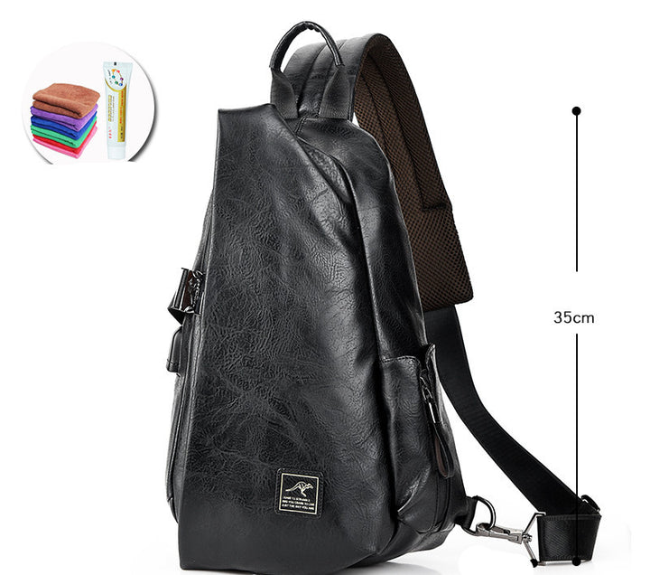 Casual Men's One-Shoulder Diagonal Bag